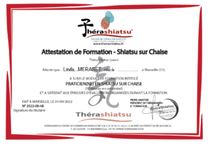 shiatsu sur chaise