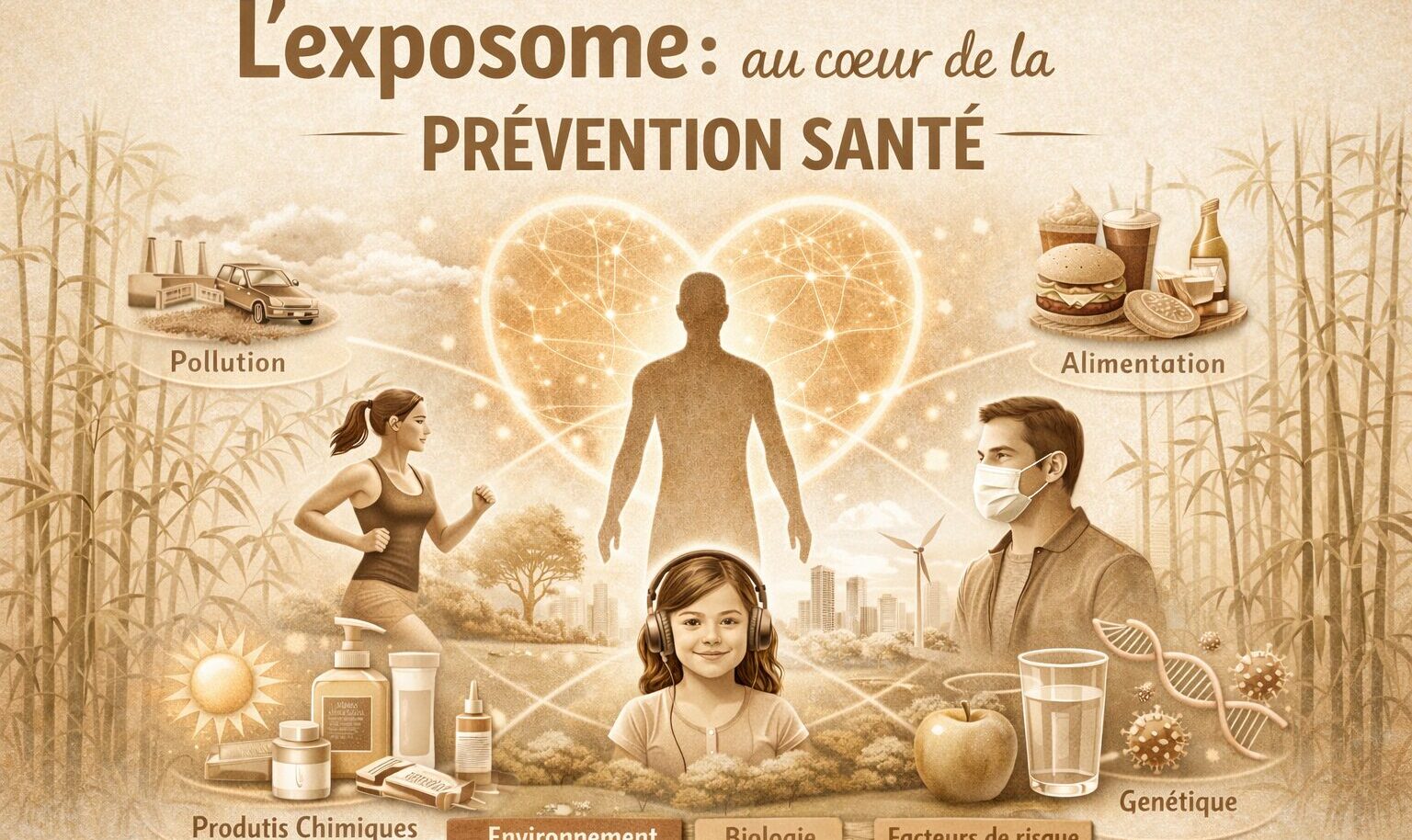 l’Exposome, au cœur de la prévention santé.